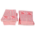 thumbnail image 4 of Recipientes para palomitas GSM Brands (paquete de 100), 1,7 L, blanco/rojo, 4 of 5