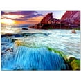 thumbnail image 1 of Waterfall Picture Ceramic Tile Mural Kitchen Backsplash Bathroom Shower 406205-M43, 1 of 3