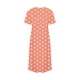 thumbnail image 3 of Vestido Casual Pantalones para Mujeres Vestido de Cuello Alto Cintura Elástica Cuello en V Manga Corta Polka Dot Cuello Redondo Top, 3 of 5