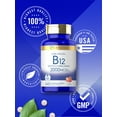 thumbnail image 3 of Vitamin B12 | 2000mcg | 240 Fast Dissolve Tablets | Methylcobalamin | Berry Flavor | by Carlyle, 3 of 8