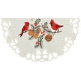 thumbnail image 4 of Red Cardinal Doily (16" RD), 4 of 4