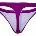 thumbnail image 3 of Clever Moda 1764 Swim Thongs Color Grape Size S, 3 of 5