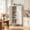 White, variant on Homieasy 51.2" Freestanding Storage Cabinet with 4 Fluted Doors, Adjustable Shelves & Raised Legs - Wobble-Free Organizer for Bathroom, Kitchen, Living Room,Yellow Oak