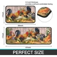 thumbnail image 3 of Rooster Kitchen Rugs Set 2Pcs Non Slip Kitchen Floor Rug and Mat Rooster Theme Kitchen Mat for Farmhouse Kitchen Floor Decor 17"x47"+17"x30", 3 of 5