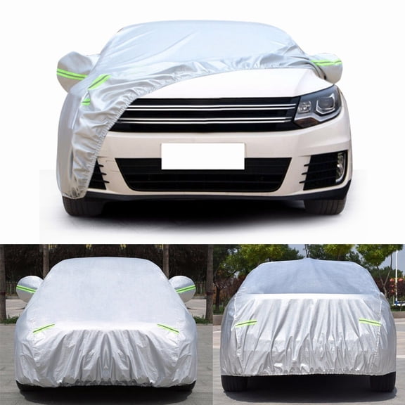 Tsuinz Full XXL Car Cover Outdoor Waterproof All Weather Protection Snow Dust Protector