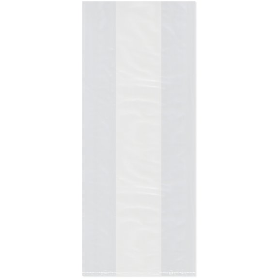 Plymor 10" x 6" x 24" (Pack of 100), 2 Mil Gusseted Plastic Bags