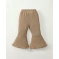 thumbnail image 6 of Infant Girls Clothes Baby Girl Pants Toddler Leggings 3 Pack Flare Baby Pants 3 6 9 12 18 24 Months Bell-bottoms for Girls Black Brown Apricot, 6 of 8
