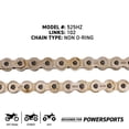 thumbnail image 3 of Niche 525 Drive Chain 102 Links Non O-Ring with Master Link Motorcycle 519-CDC2349H, 3 of 5