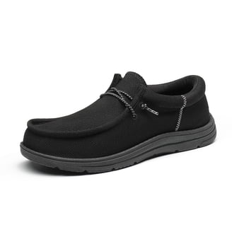 Men\'s Casual Slip-on Loafers Stretch Shoes 1.0, Black Bruno Marc Men main image 2
