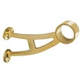 thumbnail image 2 of Lavi 1-1/2" Polished Brass Bar Bracket, 2 of 4