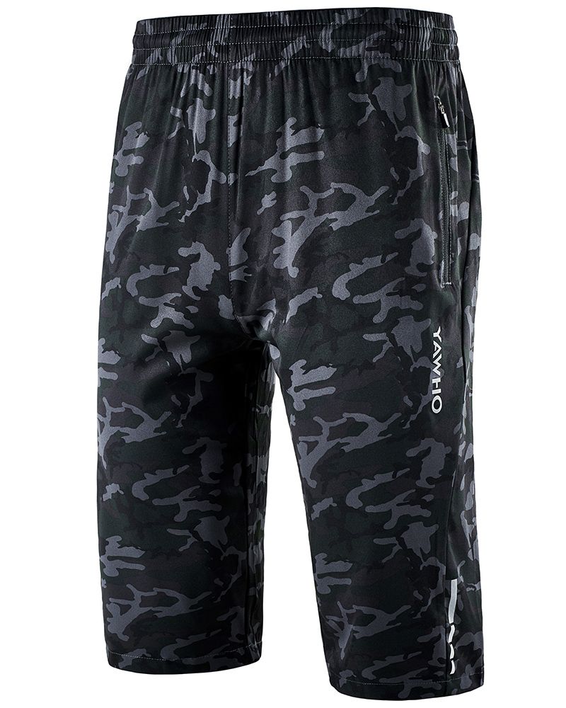 Men's Workout Running Shorts, Athletic Gym Shorts Training Quick Dry