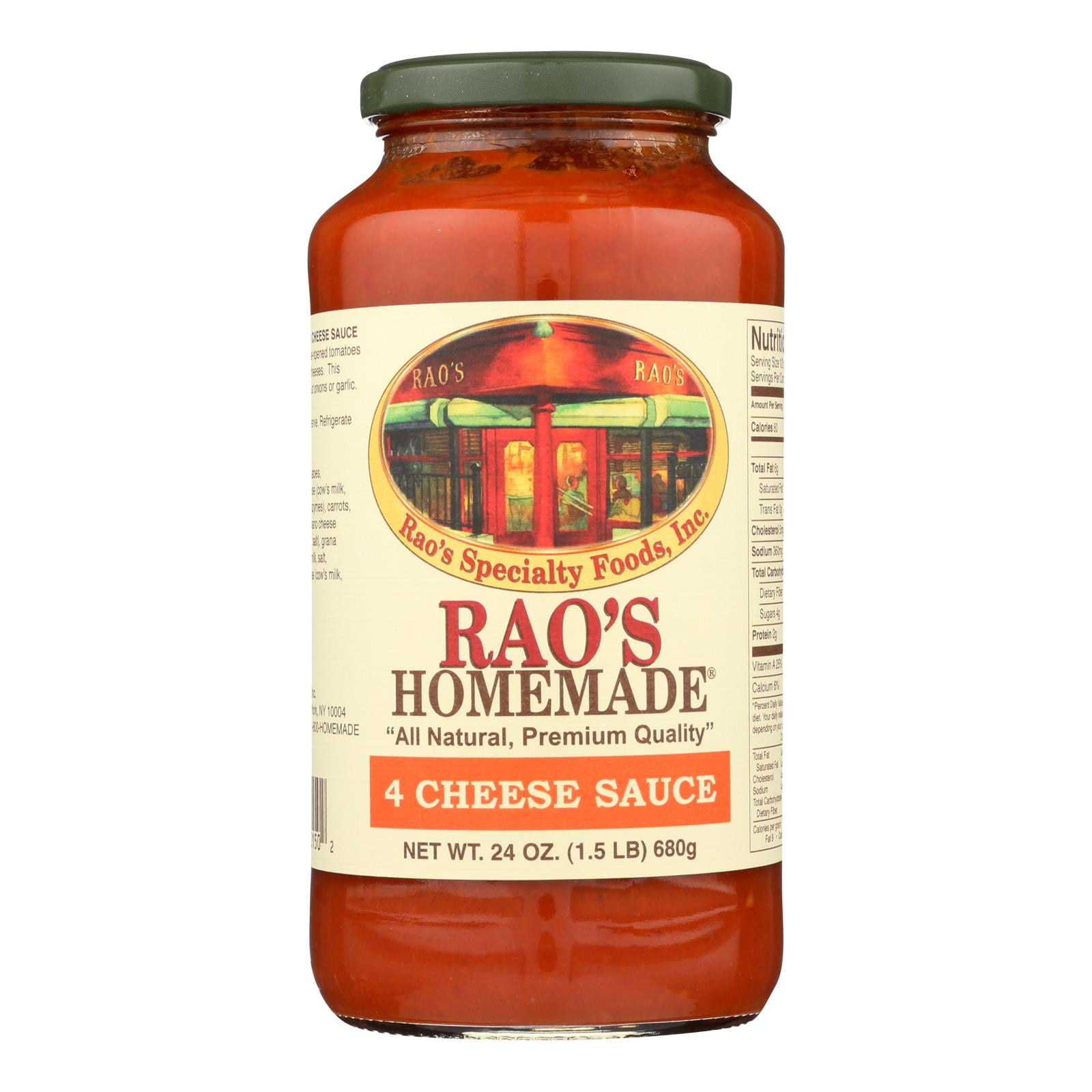 Rao's Homemade All Natural Pasta Sauce 4 Cheese 24 oz