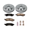 thumbnail image 3 of Power Stop Front Stock Replacement Brake Pad and Rotor Kit KOE1304, 3 of 8