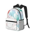 thumbnail image 2 of Easygdp Cute Elephant Casual Laptop Backpack, Large Capacity Schoolpack for School, Travel, Business, 2 of 8
