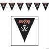 Beware Of Pirates Giant Pennant Banner