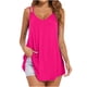 thumbnail image 1 of Tops Casuales sin Mangas para las Mujeres de la Moda Color Sólido Cuello en V Cómodo Suelto Camiseta sin Mangas Blusa, 1 of 4