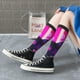 thumbnail image 5 of Balery Neon Toy Cat Reflections Calcetines novedosos Calcetines deportivos Calcetines hasta la rodilla Calcetines de algodón Calcetines originales y geniales, 5 of 6
