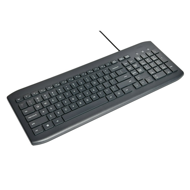 onn. Computer Keyboard with 104-Keys, 5 Cable, Windows and Mac Compatible, - Walmart.com