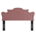 thumbnail image 5 of Modway Evangeline Performance Velvet Twin Headboard in Dusty Rose, 5 of 9
