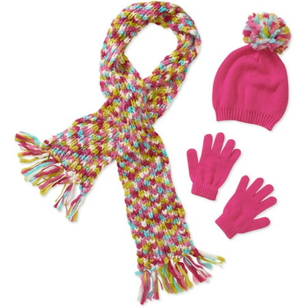 Faded Glory Girl's 3-piece Zig Zag Print