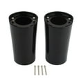 thumbnail image 4 of funtasica 2 Pieces Upper Fork Slider Covers, CNC Replacement Metal Fork Slider Protectors, Motorcycle Parts for Touring Street Glide Black, 4 of 8