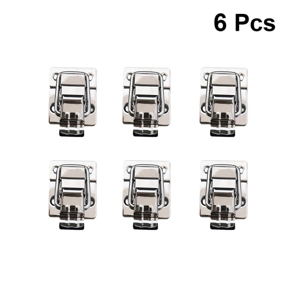 PBPBOX 6Pcs Tool Box Latches and Locks for Family and Friends 1.6*1.2*0.08in