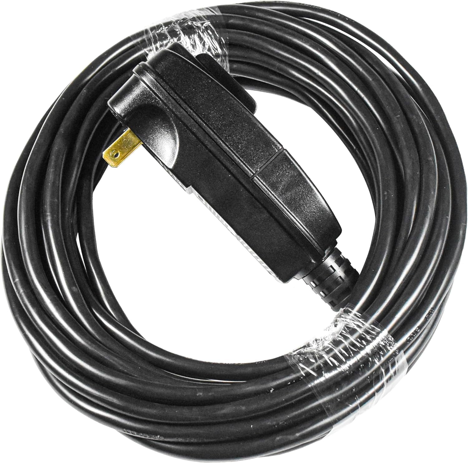 HQRP GFCI AC Power Cord Replacement for Ryobi, Homelite, Ridgid, Troy-Bilt, Echo, Powerstroke, Workforce, Blackmax Electric Pressure Washer 290426022, 2-Prongs, 36 ft, UL Listed