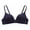 Blue, variant on 2PC Bras for Women Transparent Shoulder Strap Cordless Backless Spongeless Triangle Bralette,Beige,32