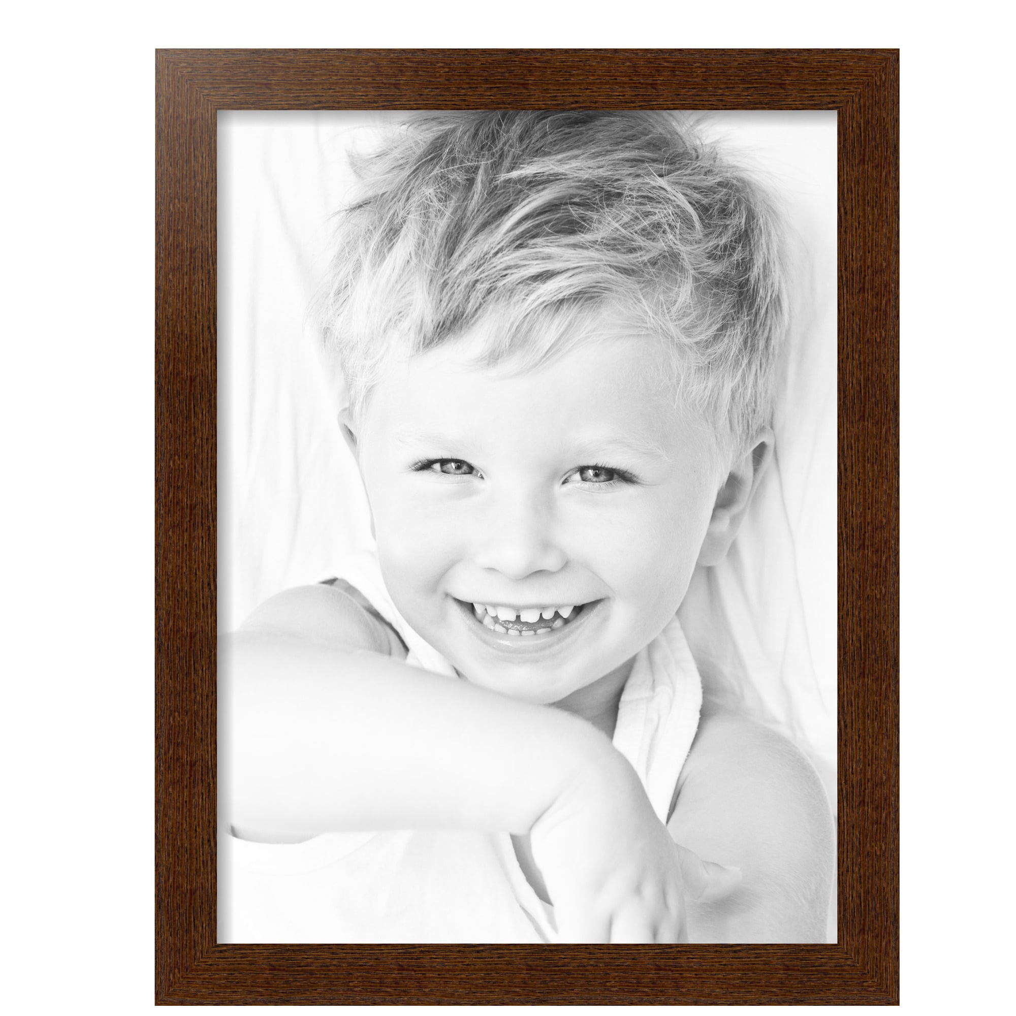 ArtToFrames 18" x 24" Brown Picture Frame, 18x24 inch Brown Wood Poster Frame (WOM-4291), 5 Pack