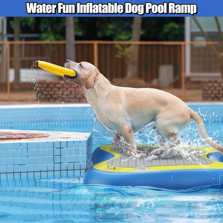 Dog Ramp Float Dog Water Ramp Dog Pool Ramp, Dog Boat Ramp Extra Large 62