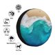 thumbnail image 4 of Fotbe Beach Funda de Llanta de Repuesto con Estampado, Engrosada, Ajuste Universal para Jeep, Remolque, RV, SUV, Camión-17 inch, 4 of 6