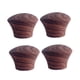 thumbnail image 1 of 4 piezas de perillas para tapa de olla, mango de repuesto con tornillo para sartén y estofado marrón, 1 of 6