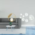 thumbnail image 2 of Escultura de bola de cristal, figura metálica, adorno de escritorio, estatua, soporte para pasillo, chimenea, dormitorio, sala de estar, oficina con a, 2 of 8