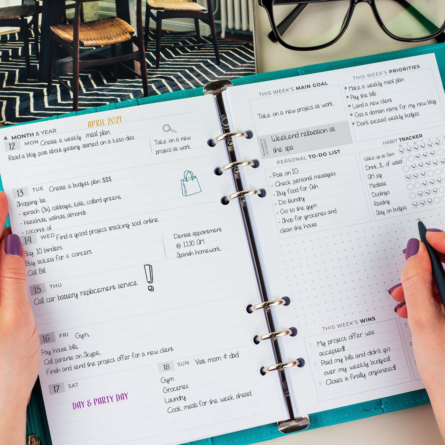 Clever Fox Weekly Planner Binder Planner