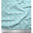 thumbnail image 1 of Soimoi Polyester Crepe Fabric Hexagon Shirting Print Fabric by The Yard 42 Inch Wide, 1 of 3