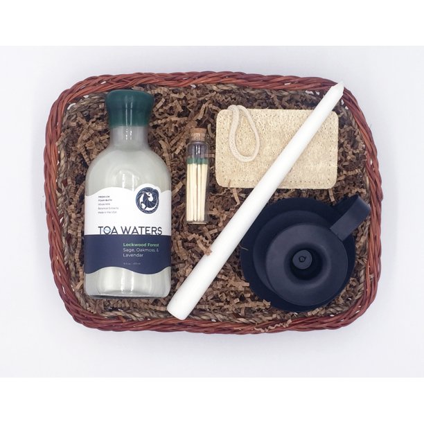 Spa Bubble Bath Gift Set for Men and Women Features Premium Bubble