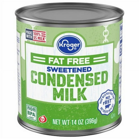 KR Fat Free Sweetened Condensed Milk 14 oz.