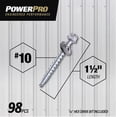 thumbnail image 3 of Hillman Fasteners 250501 LB 10 x 1.5 in. Metal to Wood Self-Drilling Roofing Screws, Clear, 3 of 6