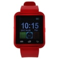 thumbnail image 1 of Reloj inteligente Eclock EK-A2, pulsera unisex de silicona roja, 1 of 1