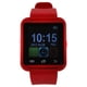 thumbnail image 1 of Reloj inteligente Eclock EK-A2, pulsera unisex de silicona roja, 1 of 1