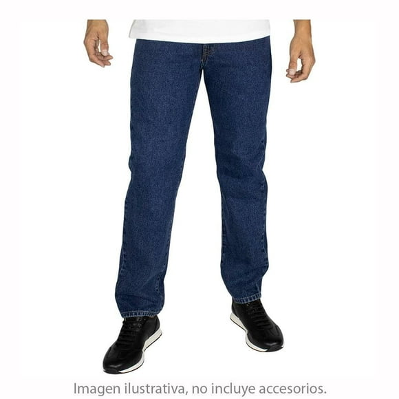 Jeans Furor para Hombre, Cintura Alta Azul Talla 34