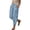 Light Blue, variant on Breezora Women's Cotton Linen Harem Pants Summer Lightweight Elastic Waist Baggy Loose Fit Breathable Daily Trousers With Pockets