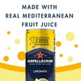 thumbnail image 4 of Sanpellegrino Italian Sparkling Lemon Limonata Beverage, 6 Pack, 66.9fl oz, Aluminum Can, Egg Free, 4 of 10