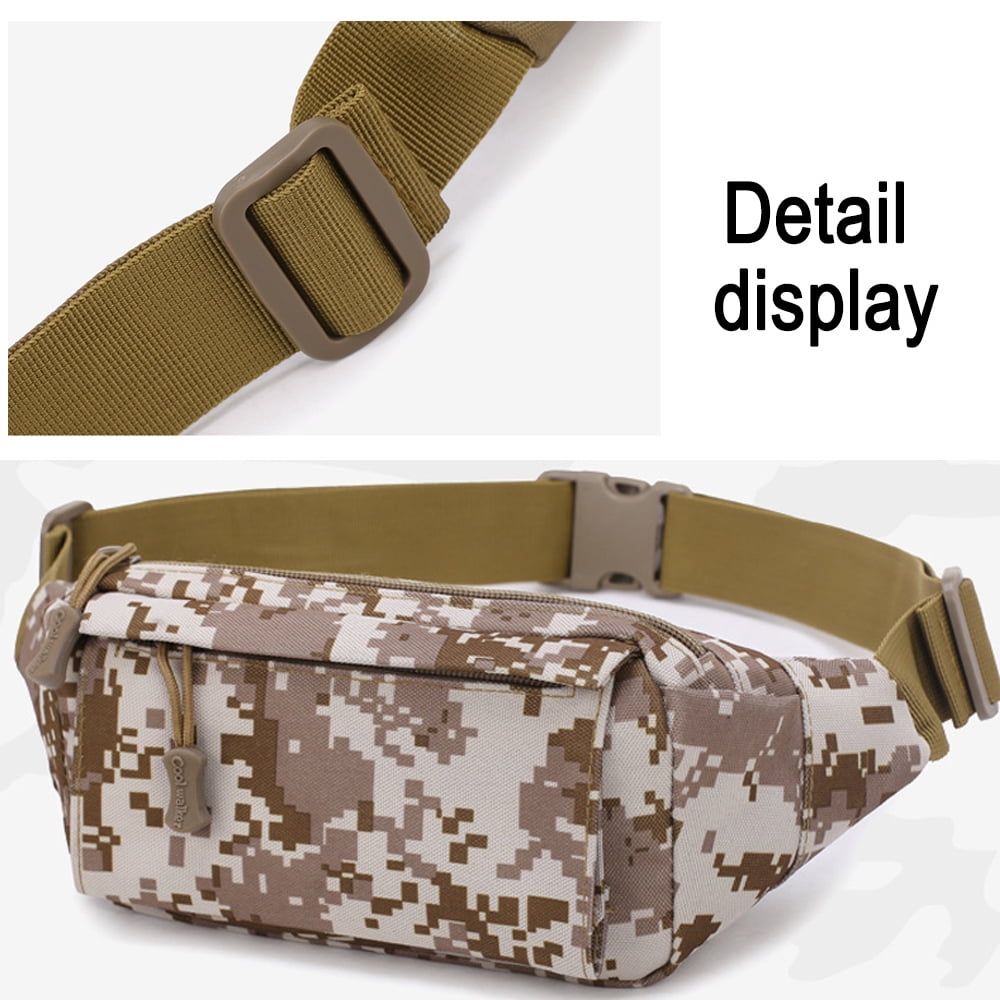 WATERFLY Fanny Pack Waist Bag: Fashionable Runner Small Hip Pouch Bum Belt  Bag Running Fannie Phanny Sport Slim for Jogging Hiking Woman Man