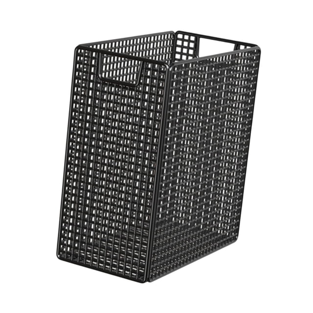Almencla Mat Storage Rack Laundry Hamper Basket Corner Storage Organizer Workout Equipment Organizer for Bedroom Resistance Bands Black