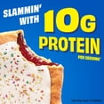 thumbnail image 3 of 2 pack Pop-Tarts Protein Slammin' Strawberry Toaster Pastries, 10g Protein, Shelf-Stable, 14.3 oz (8 Count), 3 of 5
