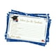 thumbnail image 4 of 16 tarjetas con consejos de graduación, mensajes para la temporada de graduación, decoraciones para fiestas. Azul, 4 of 9