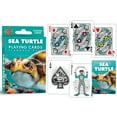 thumbnail image 4 of MasterPieces Sea Turtle Playing Cards - 54 Card Deck for Adults with Exclusive Sea Turtle Designs, 4 of 4