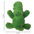 thumbnail image 5 of KONG® Cozie™ Plush Dog Toy with Squeaker, Ali the Alligator, Extra Large, 5 of 6