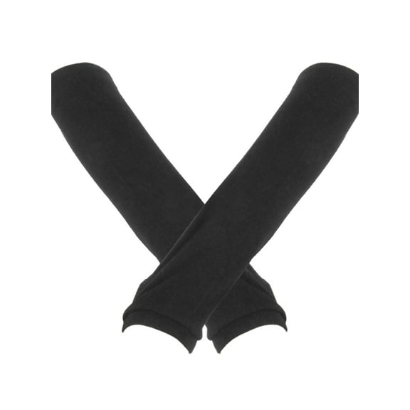 Allegra K Women's Stretchy Style Fingerless Mitten Knitting Gloves